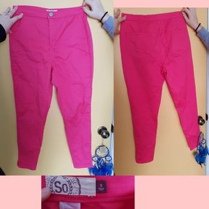 SO pink pants